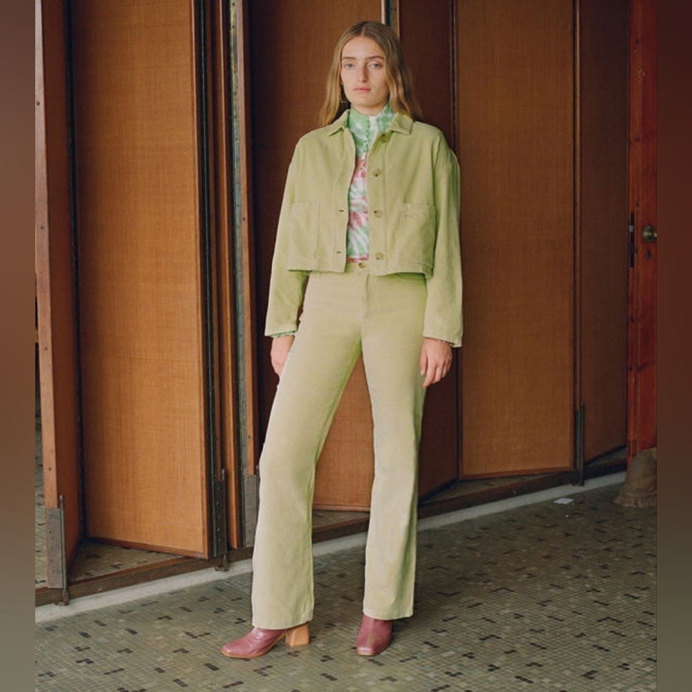 Paloma Wool Corduroy Milton Pants Citron
